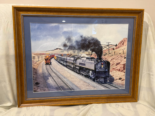 🚂 Union Pacific Challenger – Westbound Freight in the High Desert