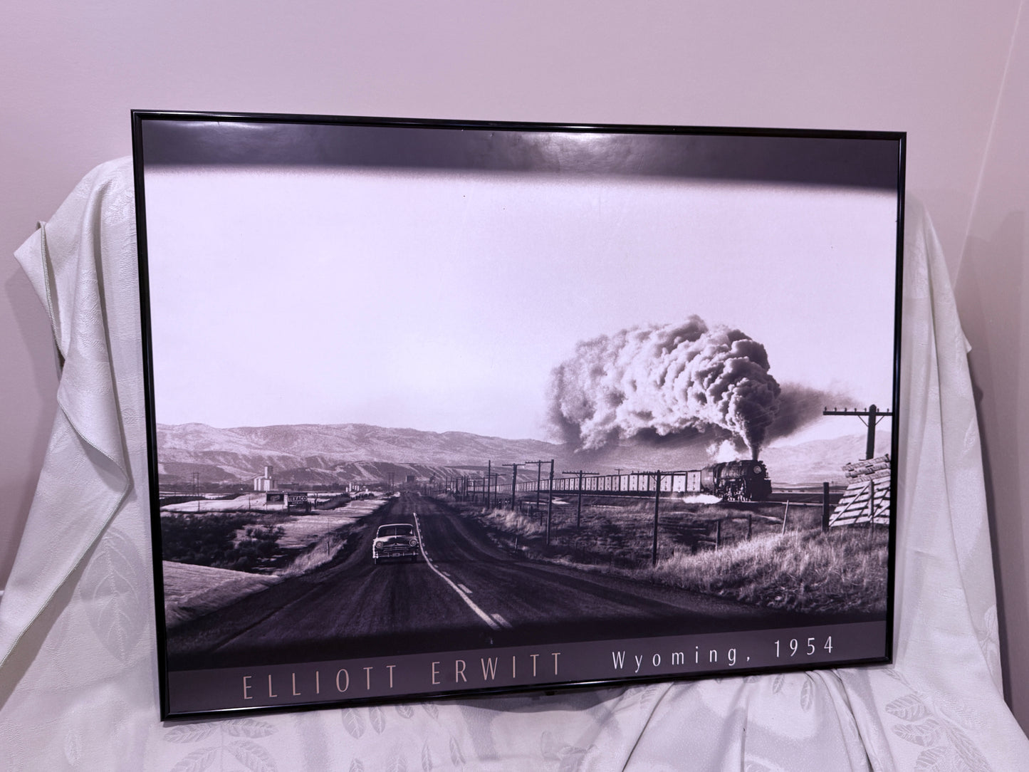 Elliott Erwitt “Wyoming, 1954” – Iconic Steam Train Photo