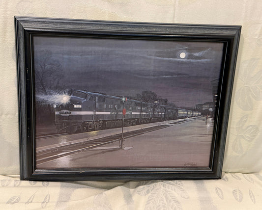 “Moonlight Departure – New York Central”