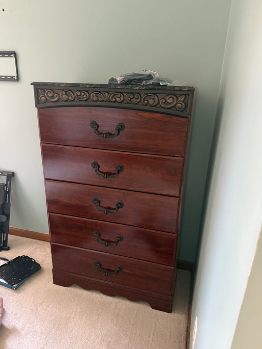 Tall dresser $60